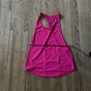 Vibrant Pink Fabletics Tank size Medium